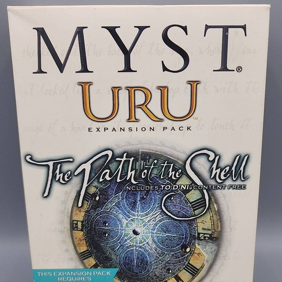 Myst Uru The Path of the Shell Expansion Pack PC Video Game with Box Classic - Picture 3 of 8